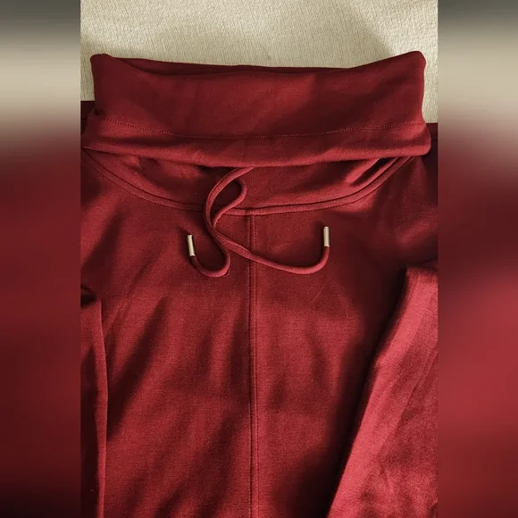 Cynthia Rowley Drawstring Cowl Neck Dress - Picture 5 of 6